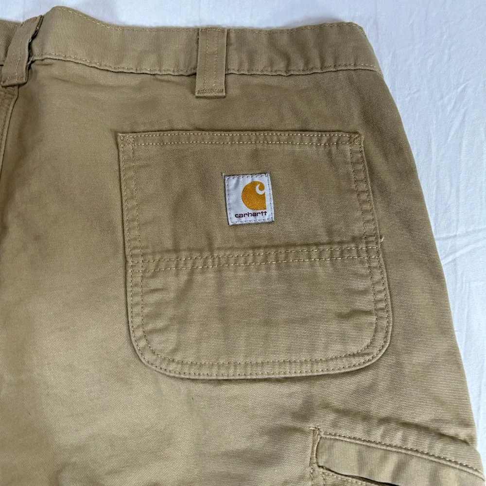Carhartt Mens Rugged Flex Relaxed Fit Canvas Knit Lined Work Pant BN3342-M 40x30